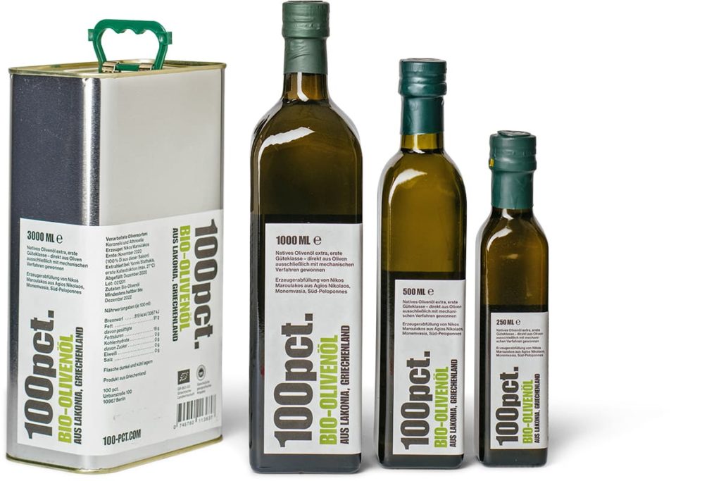 Bio-Olivenöl direkt vom Erzeuger aus Griechenland